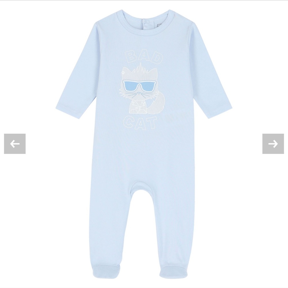 Karl Lagerfeld cat footie